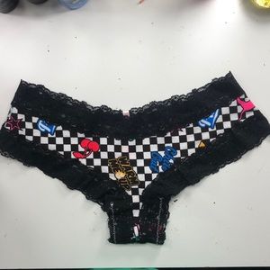 PINK Checkered multi color cheekster 🍒